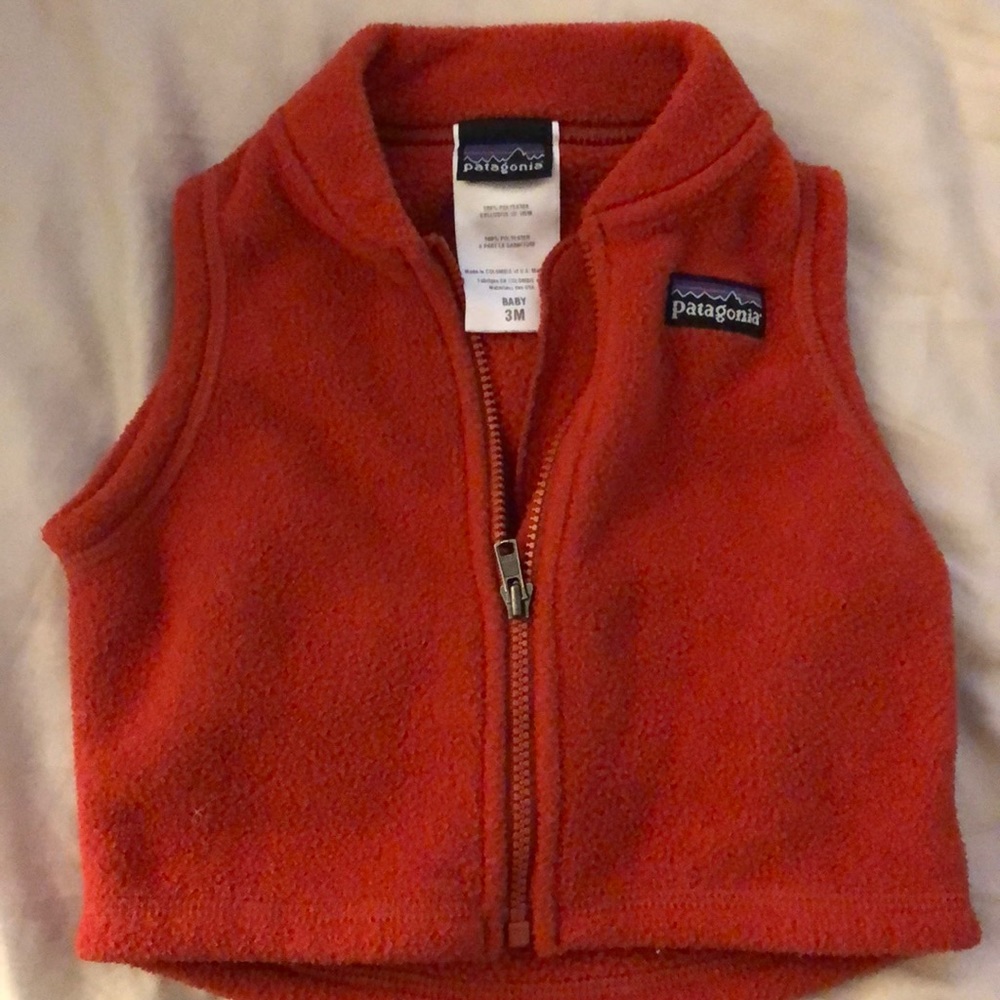 Patagonia baby boy vest